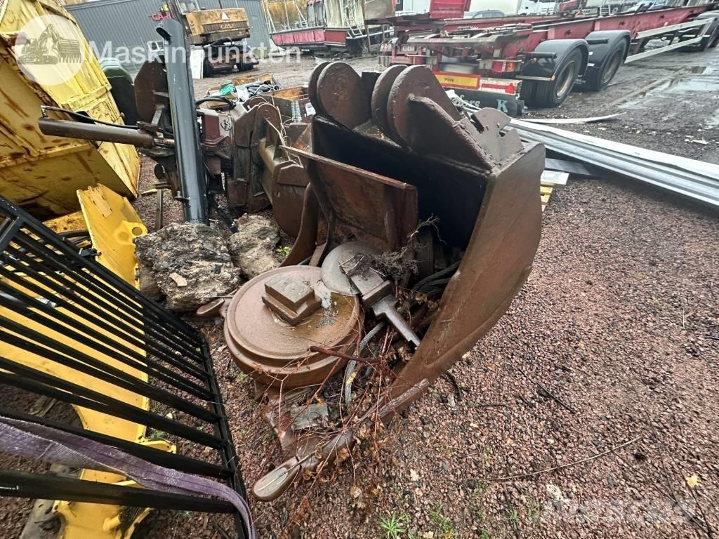 Case Poclain 1088 P Kolesové rýpadlá