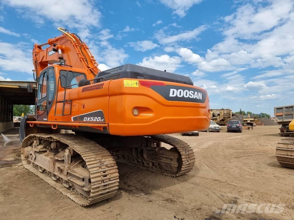 Doosan DX 520 LC Pásové rýpadlá