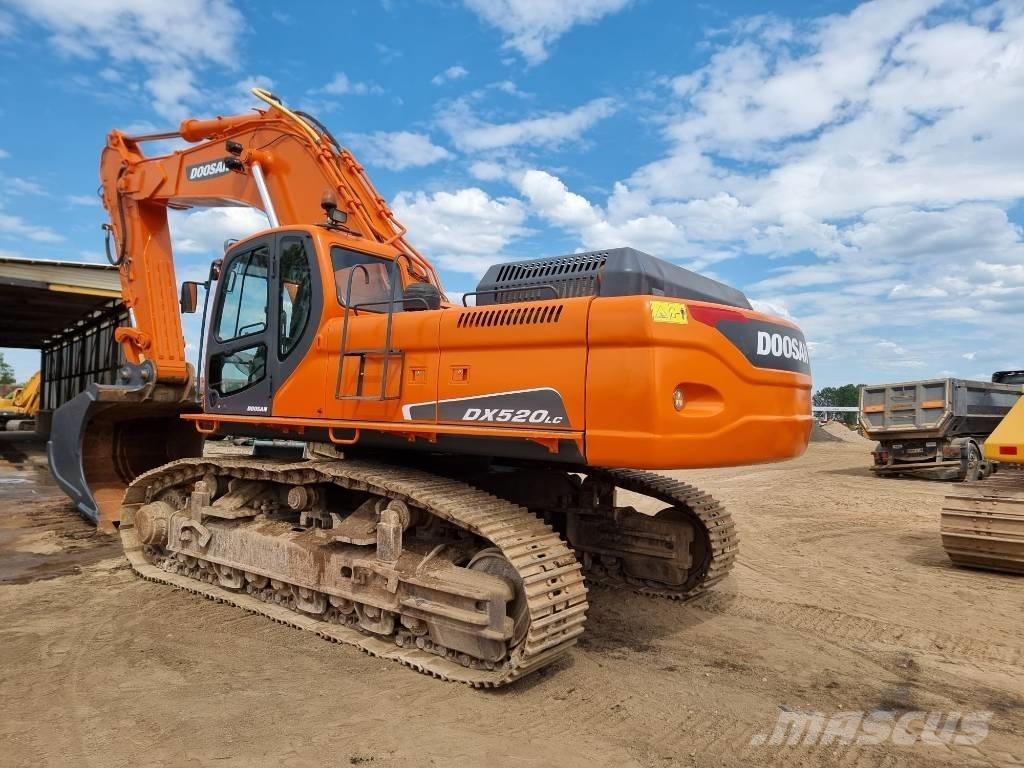 Doosan DX 520 LC Pásové rýpadlá