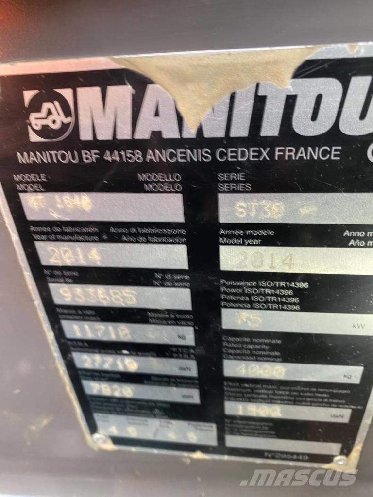 Manitou MT 1840 Teleskopické manipulátory