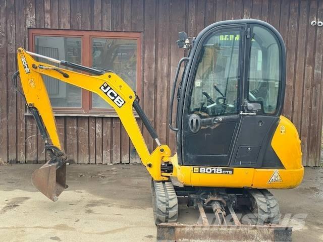 JCB 8018 Mini rýpadlá < 7t