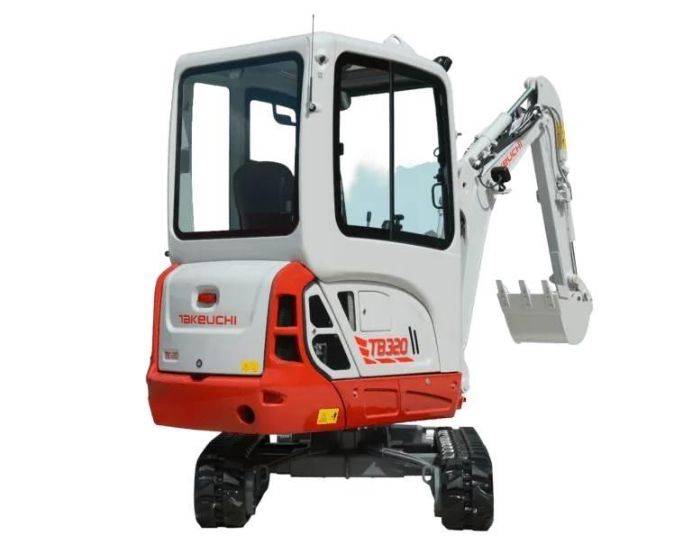 Takeuchi TB320 Mini rýpadlá < 7t