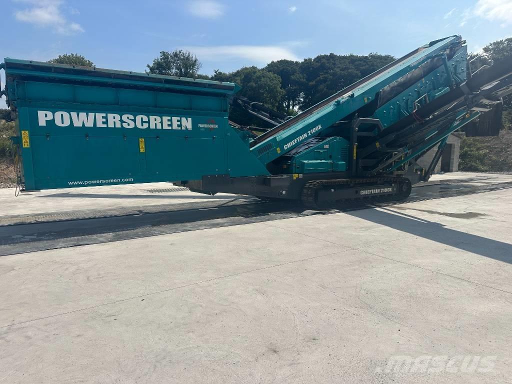 PowerScreen 2100X Mobilné triediče