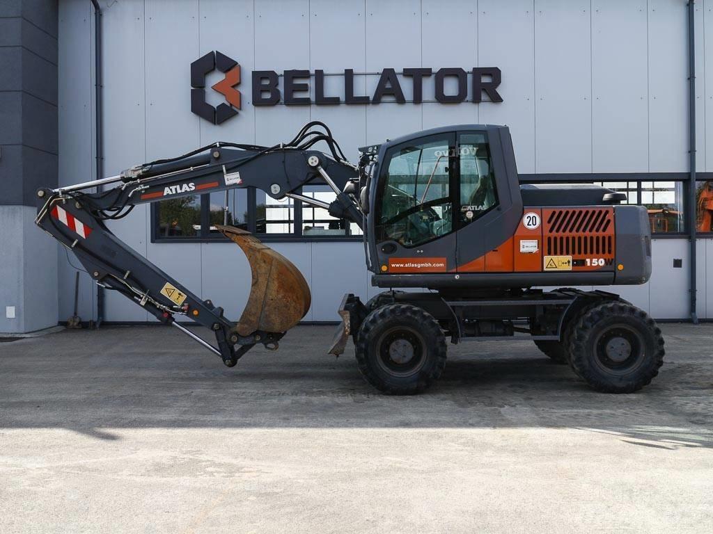 Atlas 150 W Kolesové rýpadlá