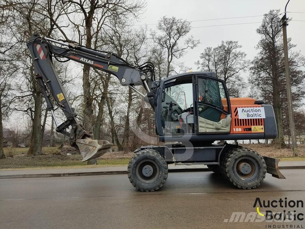 Atlas 150 W Kolesové rýpadlá
