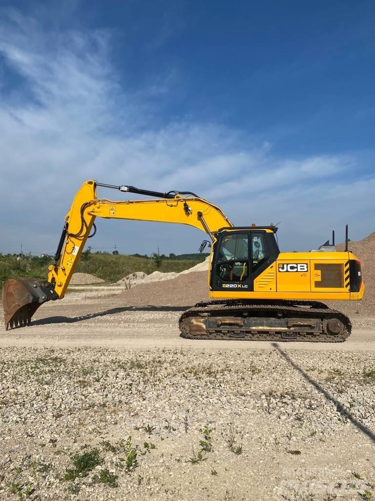 JCB 220 Pásové rýpadlá
