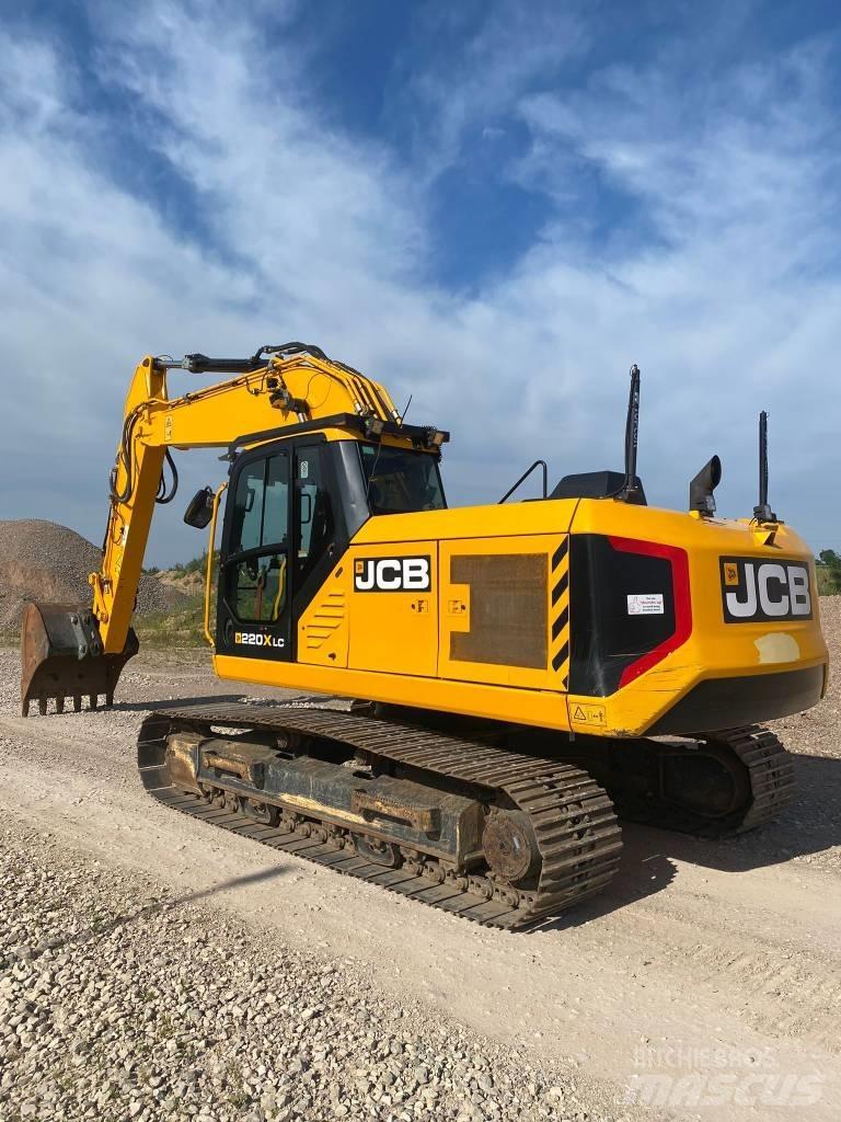 JCB 220 Pásové rýpadlá