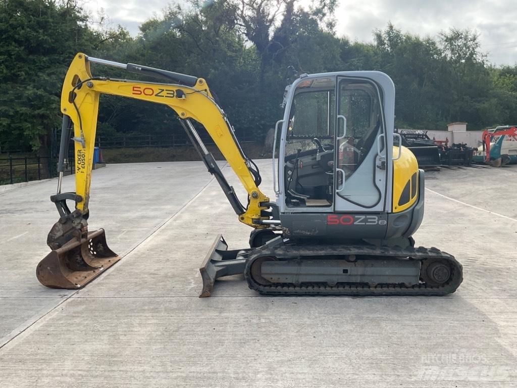 Wacker Neuson 50 Z3 Mini rýpadlá < 7t