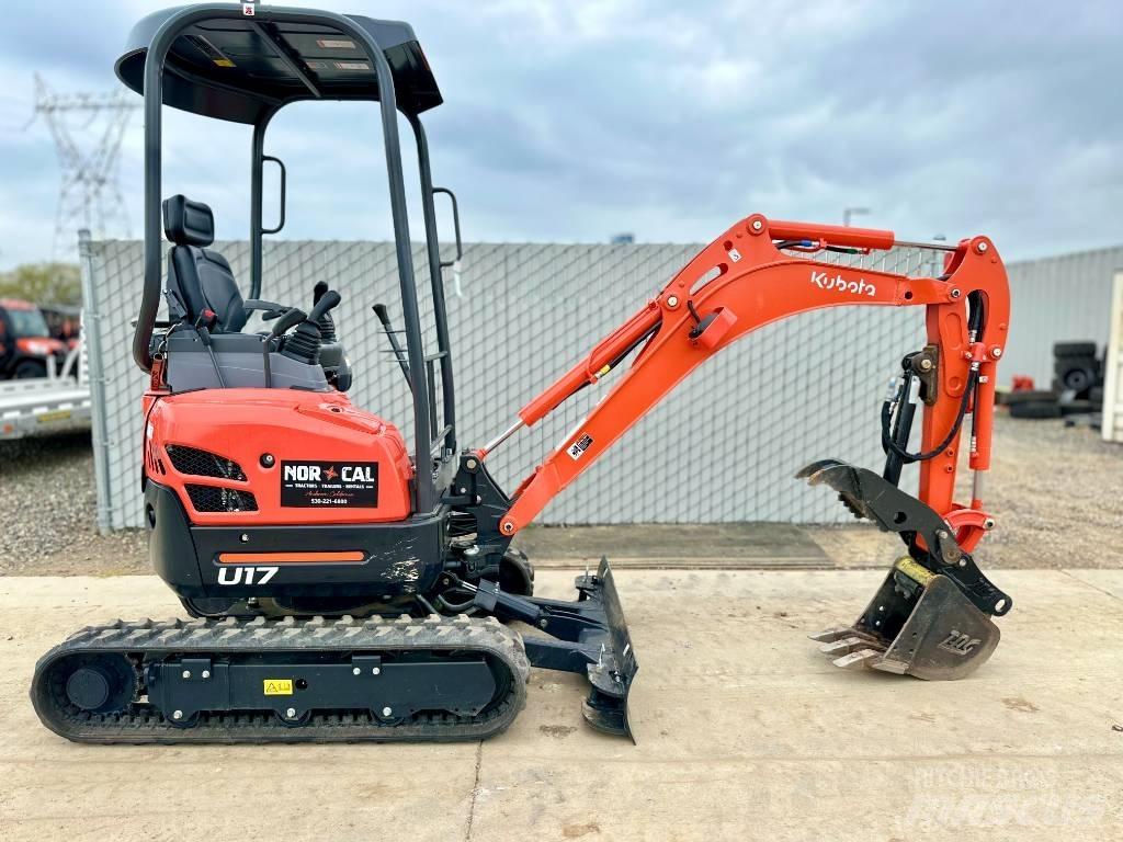 Kubota U 17 Mini rýpadlá < 7t