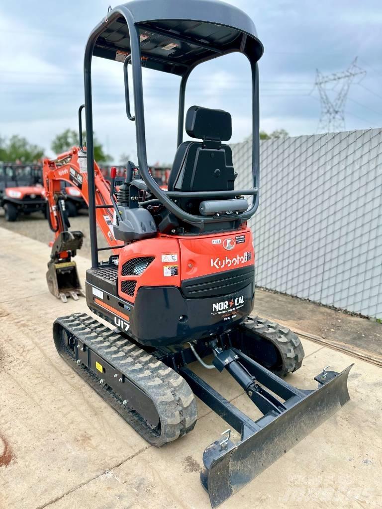 Kubota U 17 Mini rýpadlá < 7t
