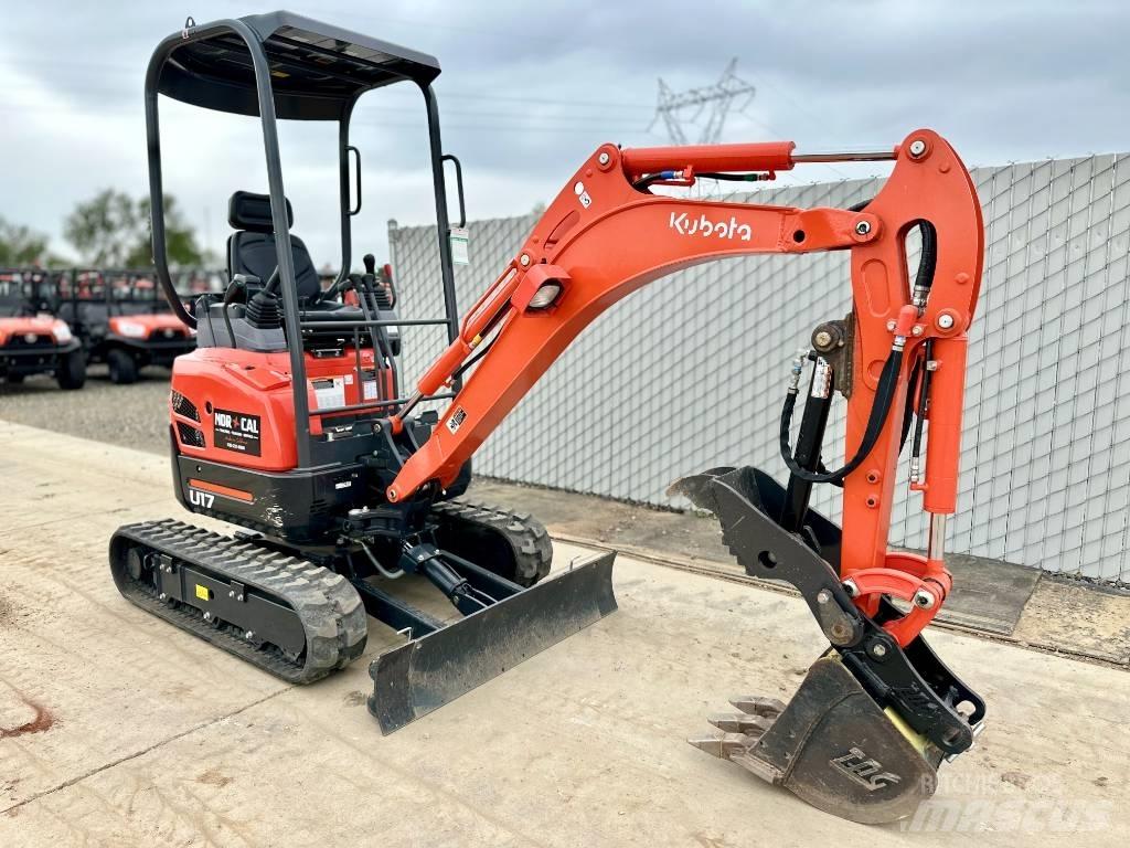 Kubota U 17 Mini rýpadlá < 7t