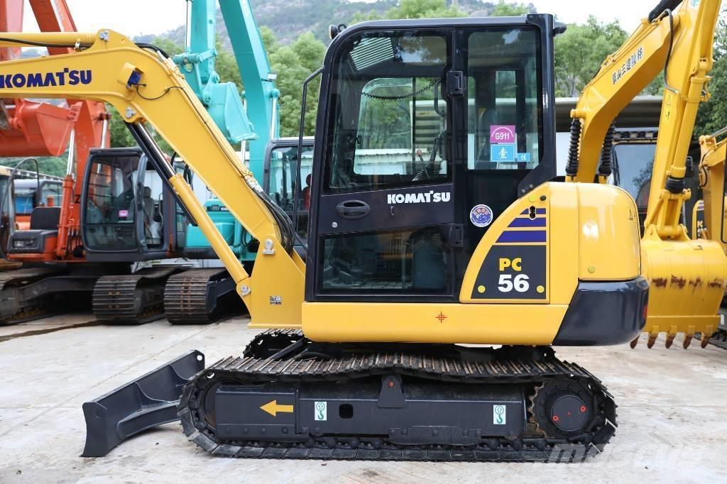 Komatsu PC 56-7 Pásové rýpadlá