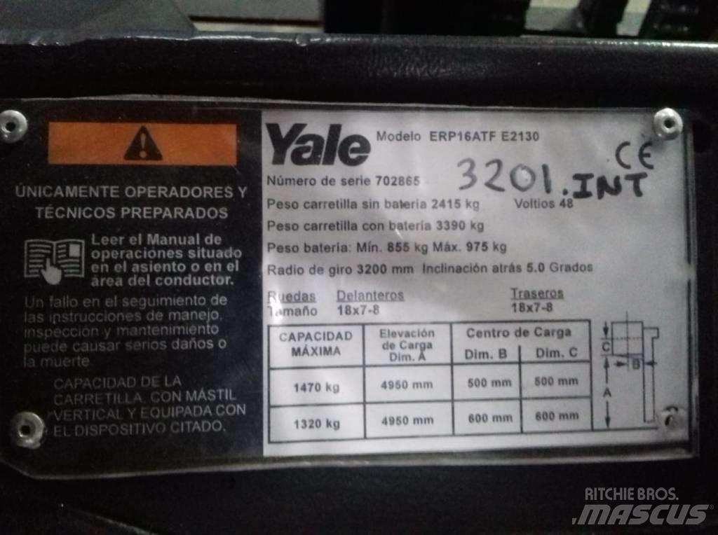 Yale ERP 16ATF Akumulátorové vozíky