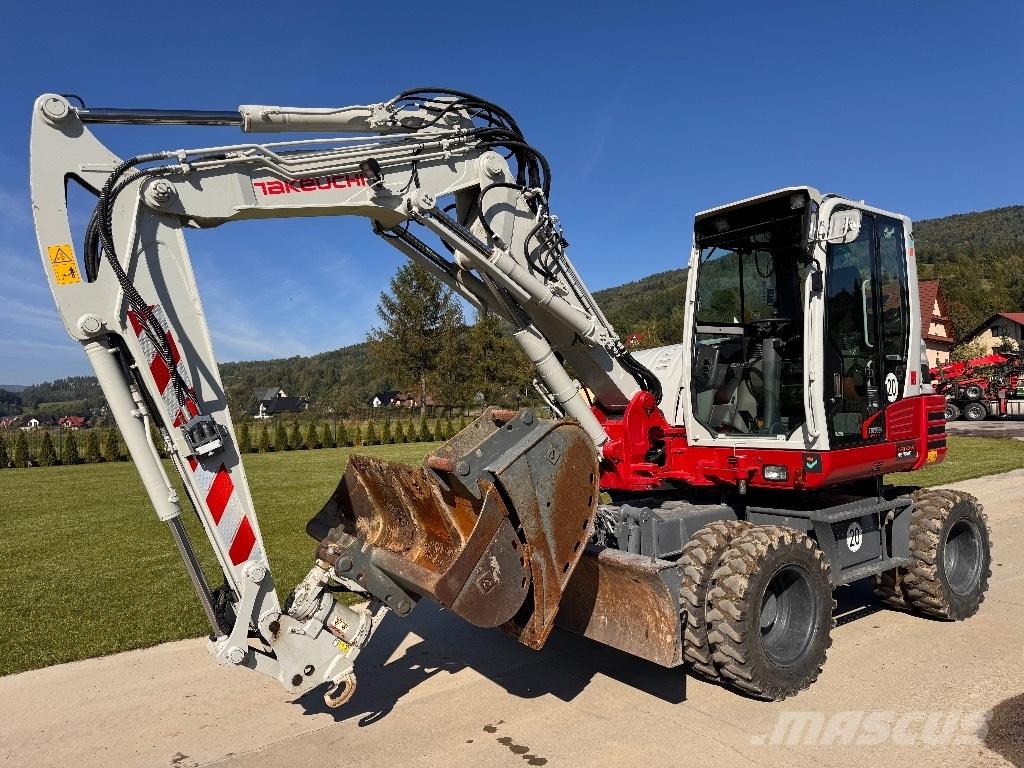 Takeuchi TB 295 W Kolesové rýpadlá