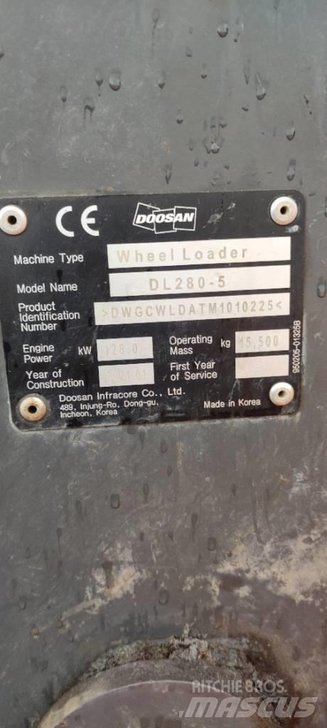Doosan DL 280-5 Kolesové nakladače