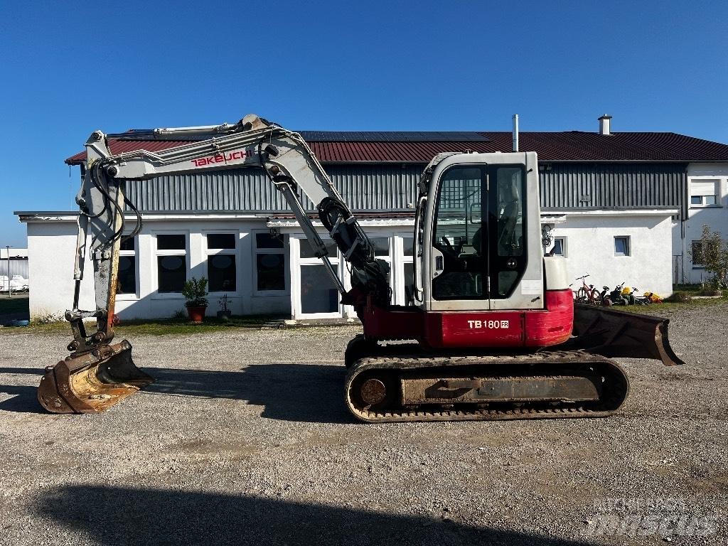 Takeuchi TB 180 FR Midi rýpadlá 7 t - 12 t