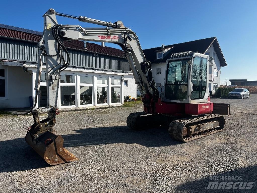 Takeuchi TB 180 FR Midi rýpadlá 7 t - 12 t