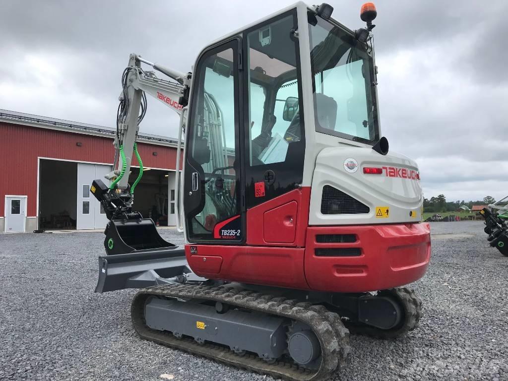 Takeuchi TB235-2 Mini rýpadlá < 7t