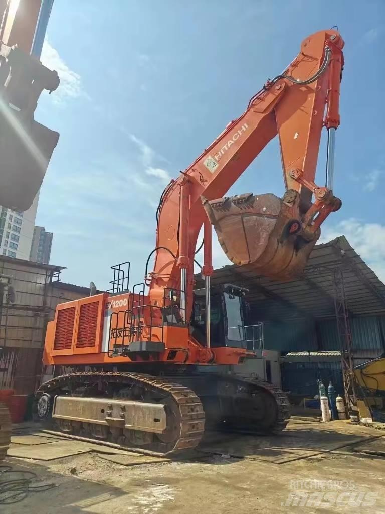 Hitachi EX 1200 Pásové rýpadlá