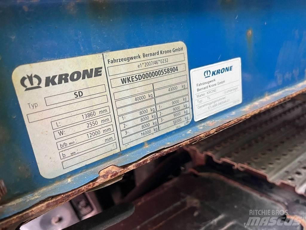 Krone SD Plachtové návesy