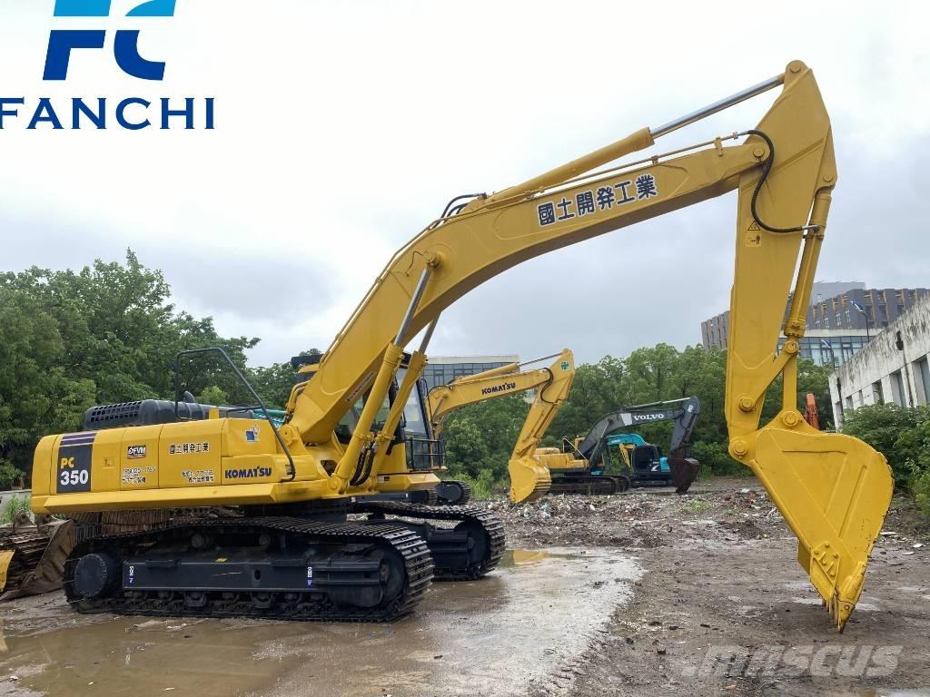 Komatsu PC 350 Pásové rýpadlá