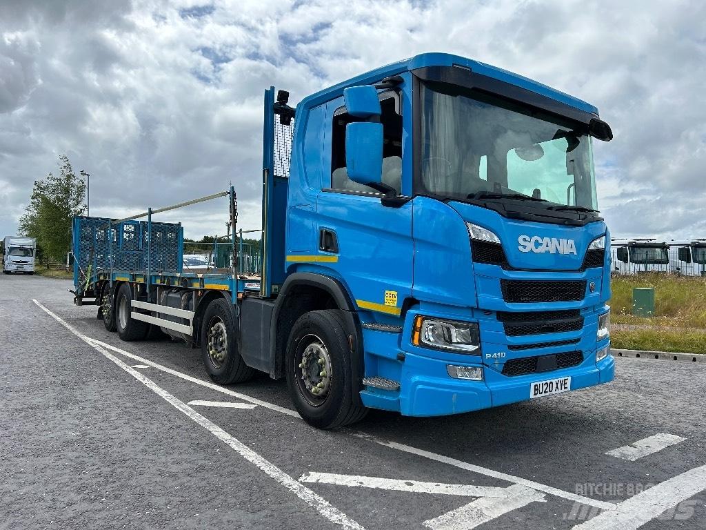 Scania P 410 Valník s navijakom
