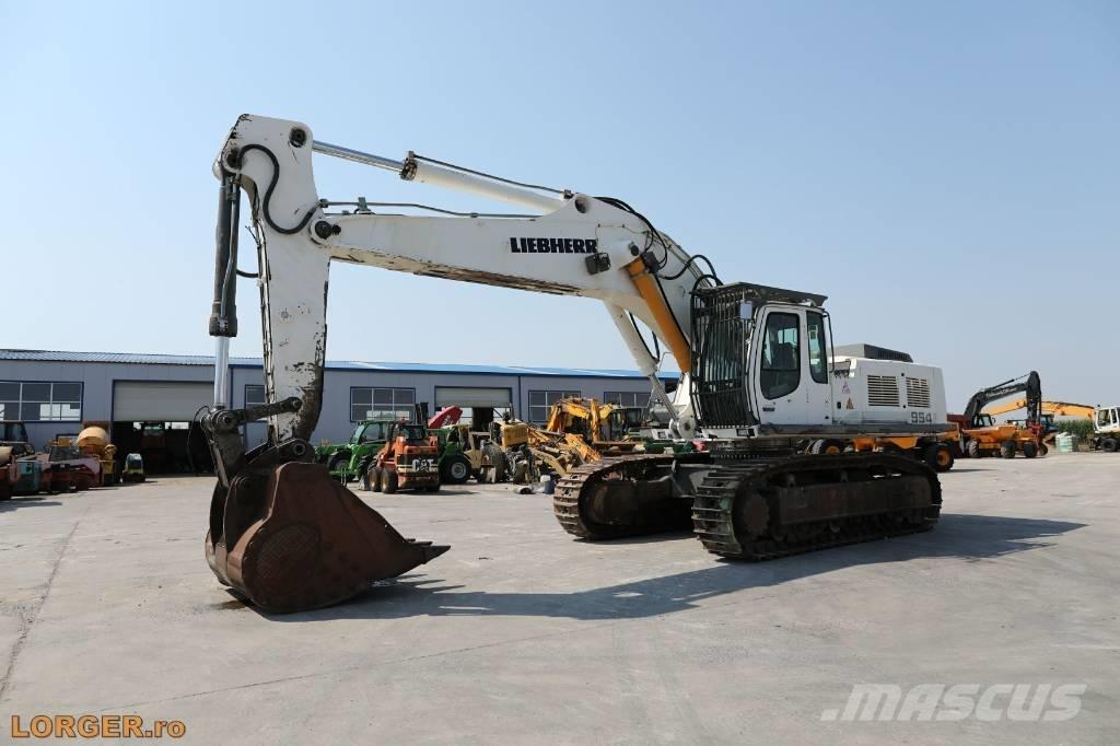 Liebherr R954 C SHD Pásové rýpadlá