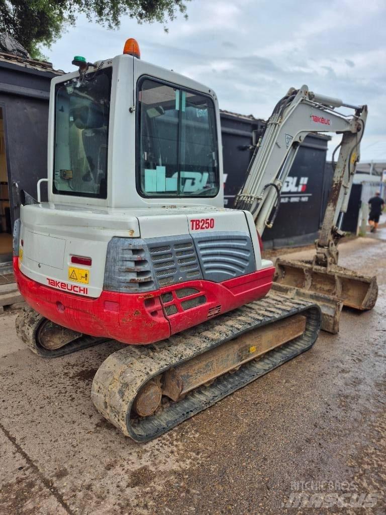 Takeuchi TB 250 Mini rýpadlá < 7t