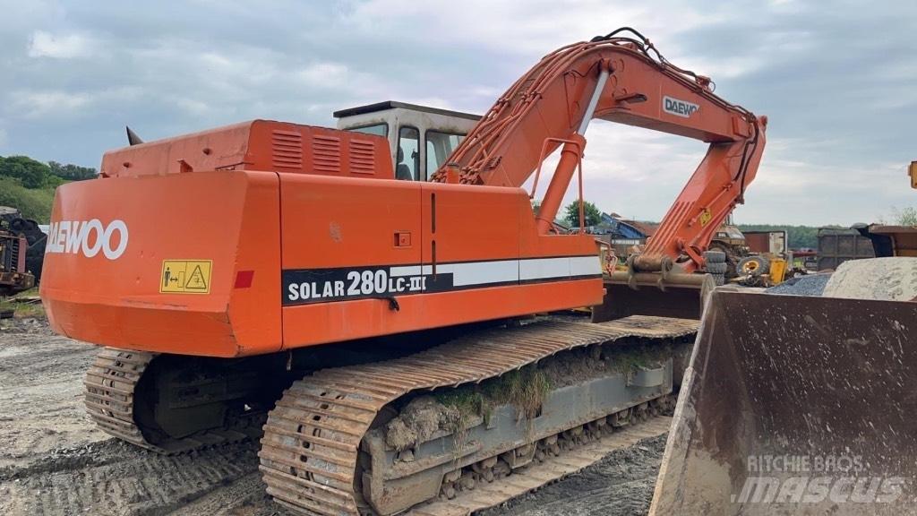 Daewoo Solar 280 III Pásové rýpadlá