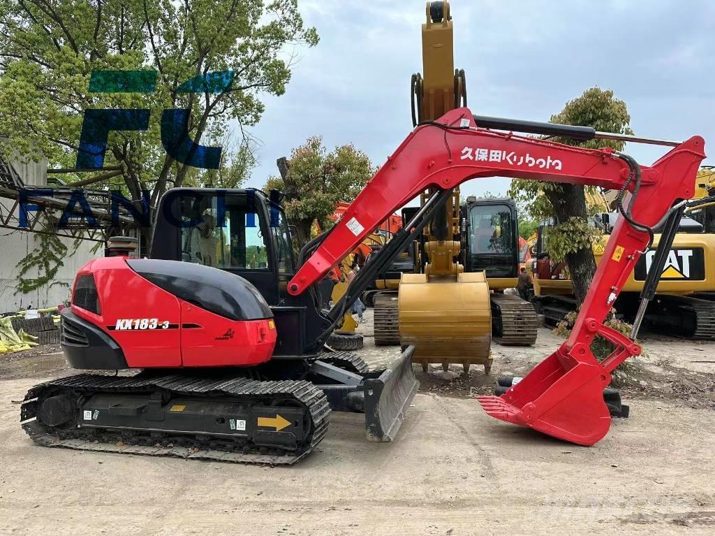 Kubota kx183 Pásové rýpadlá