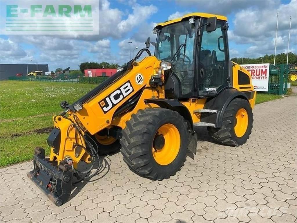 JCB tm 220 - 40 km/h Teleskopické nakladače pre poľnohospodárstvo