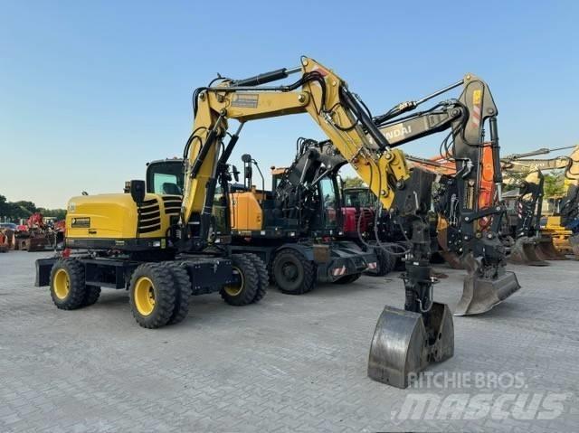 Yanmar B 110 W Kolesové rýpadlá