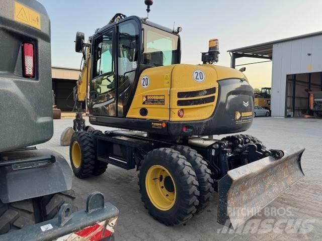 Yanmar B 110 W Kolesové rýpadlá