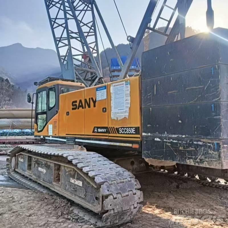 Sany SCC750E Pásové žeriavy