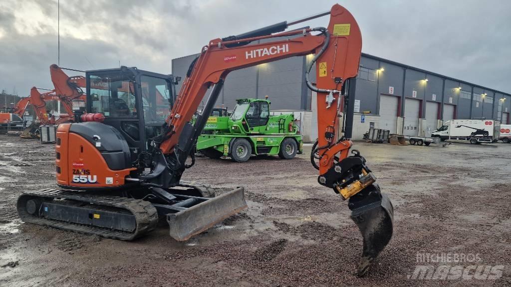 Hitachi ZX55-6CLR Mini rýpadlá < 7t