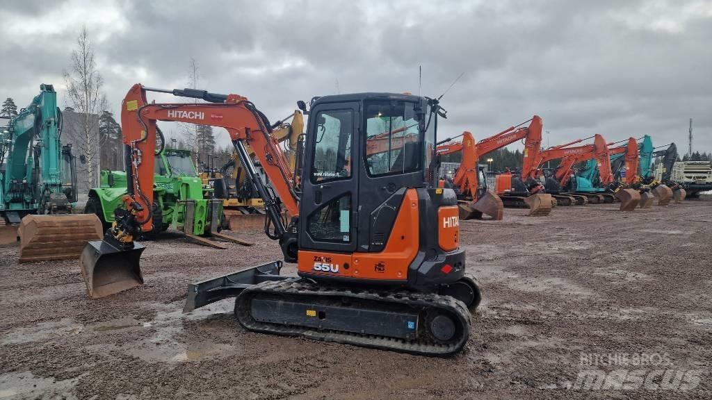 Hitachi ZX55-6CLR Mini rýpadlá < 7t
