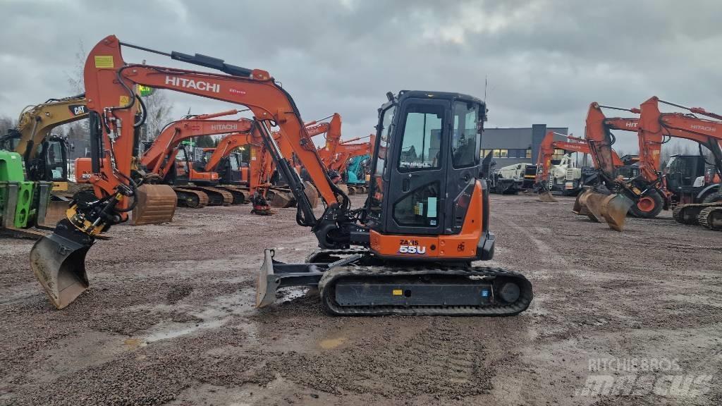 Hitachi ZX55-6CLR Mini rýpadlá < 7t