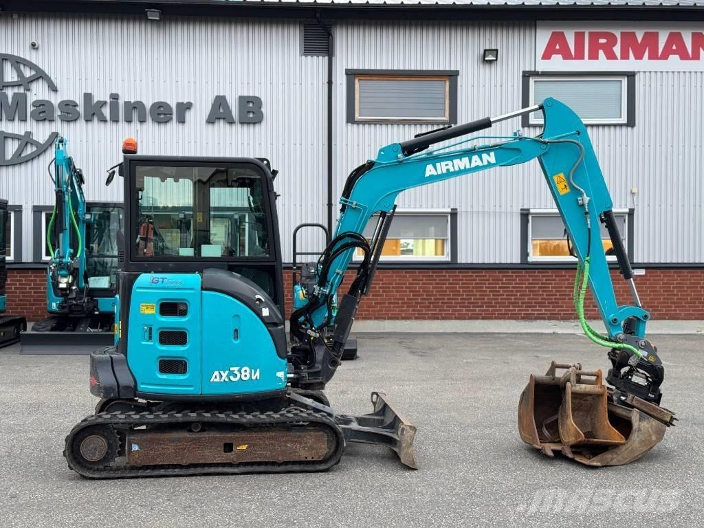 Airman AX 38 U Mini rýpadlá < 7t