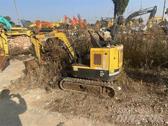 Komatsu PC20MR Pásové rýpadlá