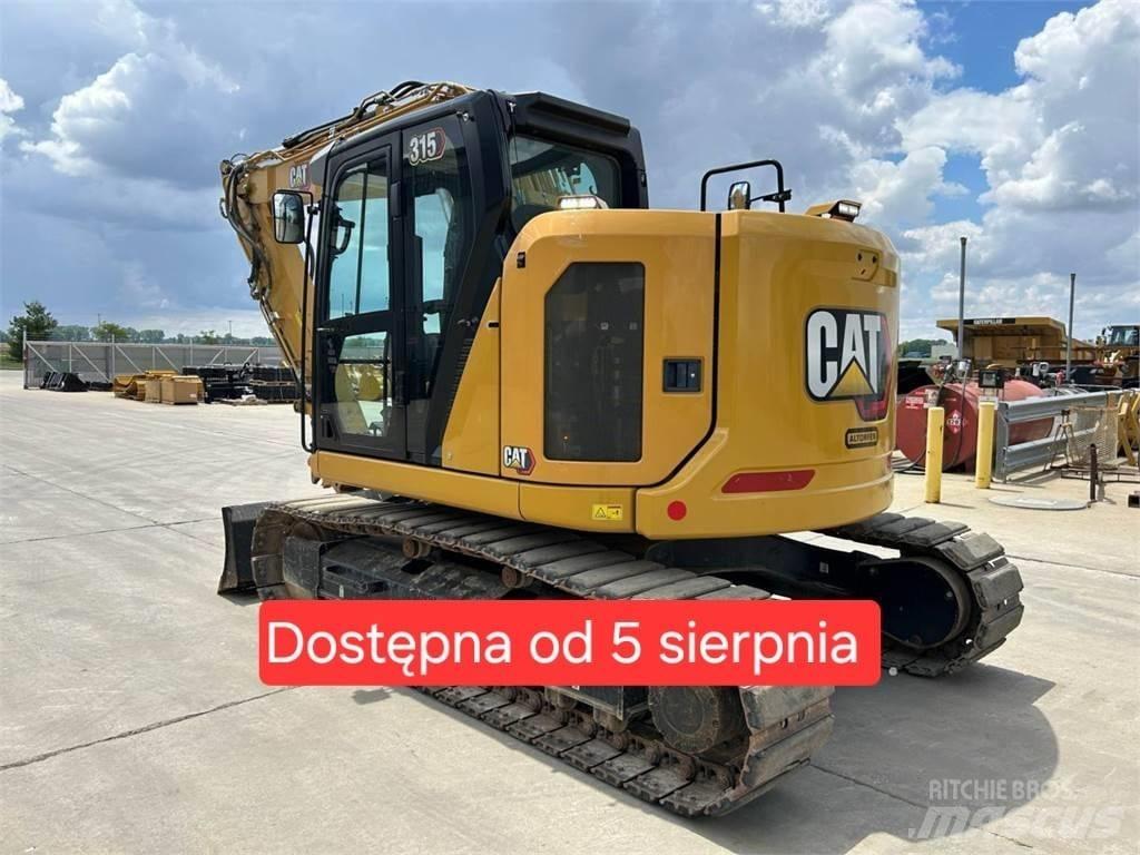 CAT 315 Pásové rýpadlá