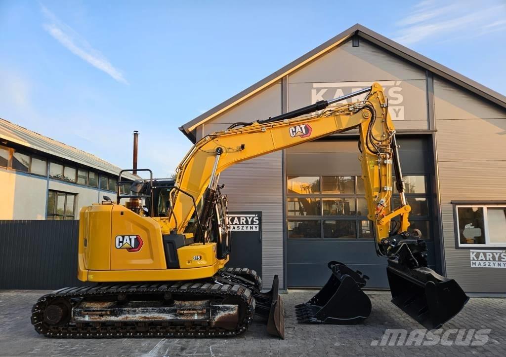 CAT 315 Pásové rýpadlá
