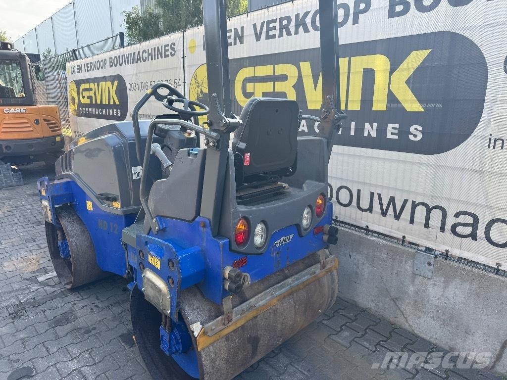 Hamm HD 12 VV Tandemové valce