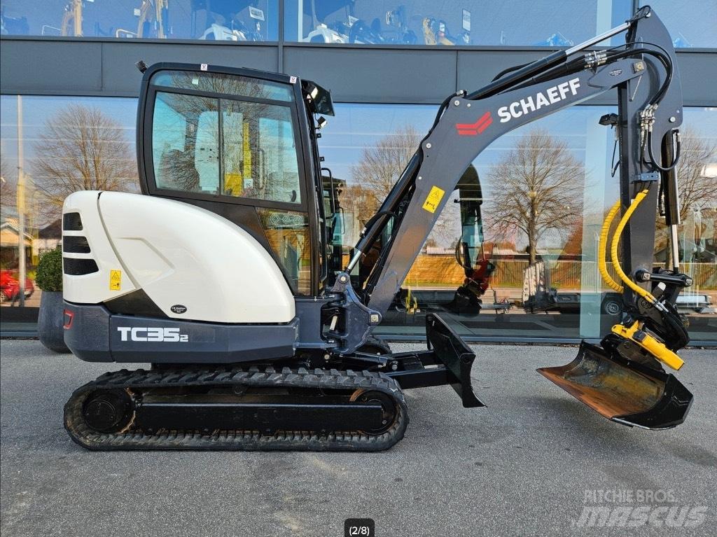 Terex tc35-2 Mini rýpadlá < 7t