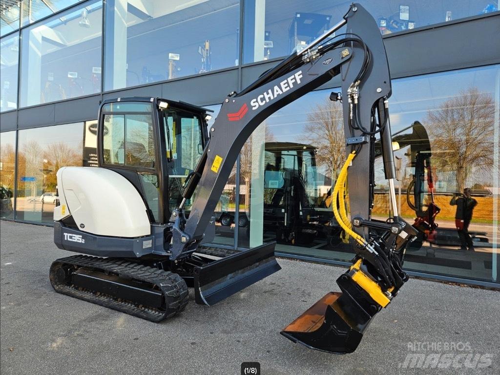 Terex tc35-2 Mini rýpadlá < 7t