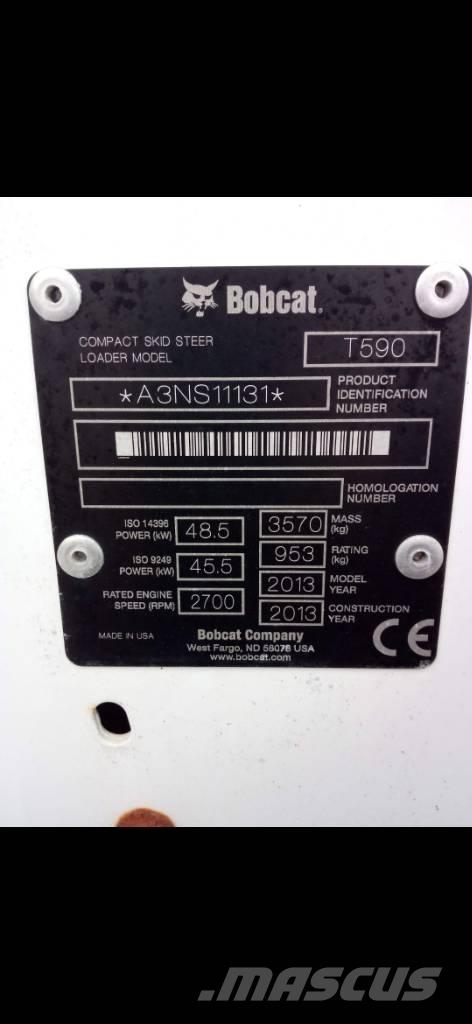 Bobcat T 590 Šmykom riadené nakladače