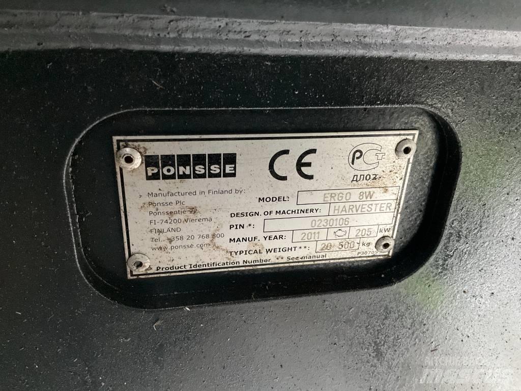 Ponsse ERGO 8W Harvestory