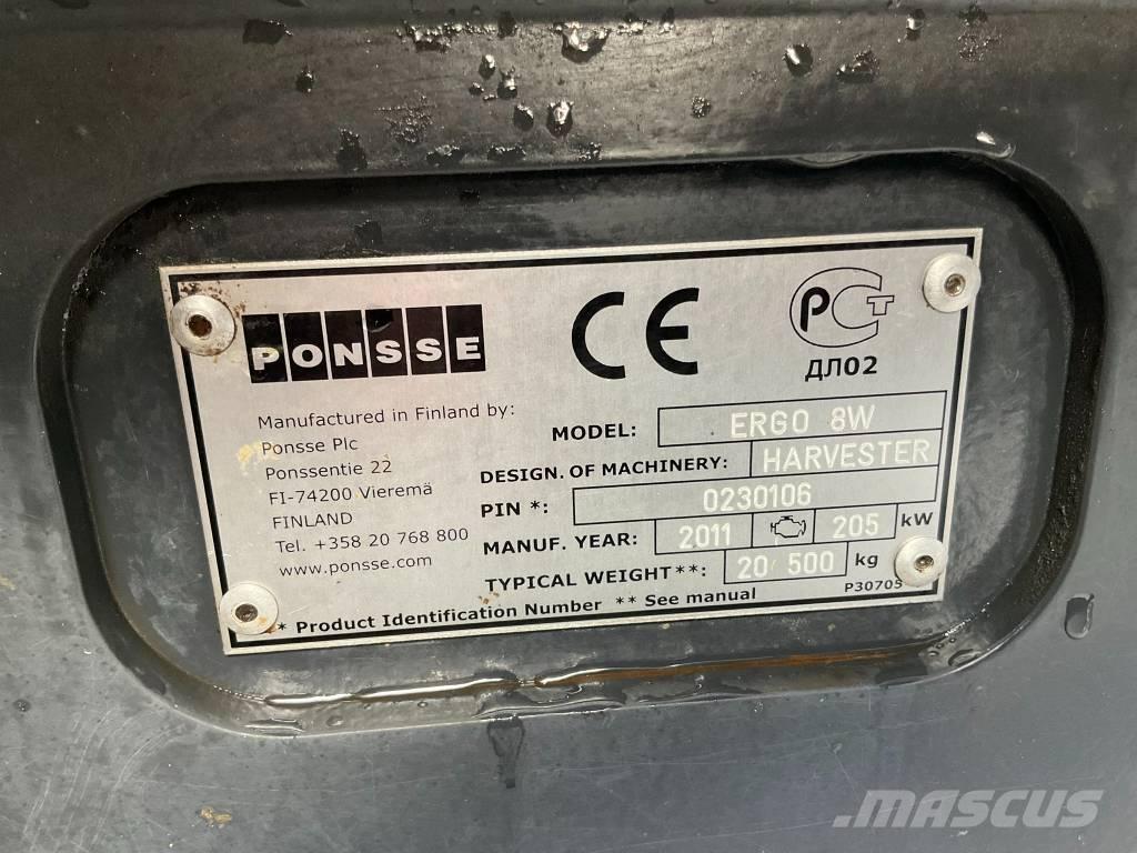 Ponsse ERGO 8W Harvestory
