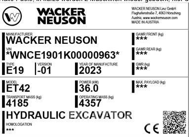 Wacker Neuson ET42 Pásové rýpadlá
