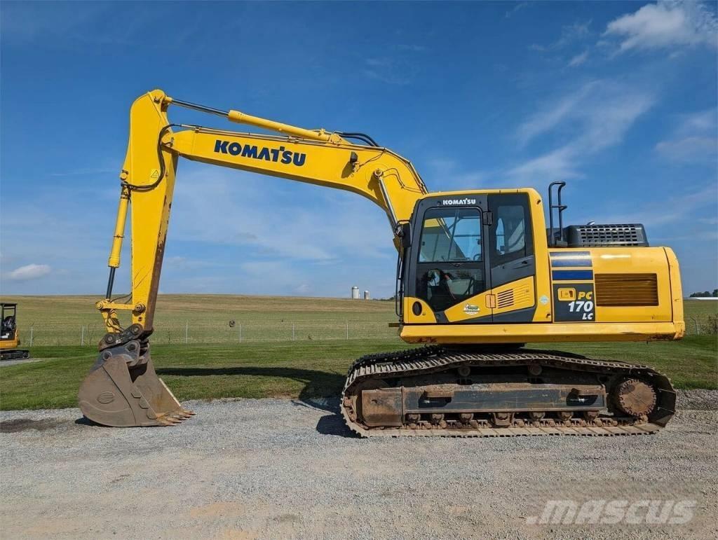 Komatsu PC 170 LC Pásové rýpadlá