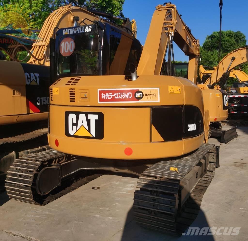 CAT 308 D Midi rýpadlá 7 t - 12 t